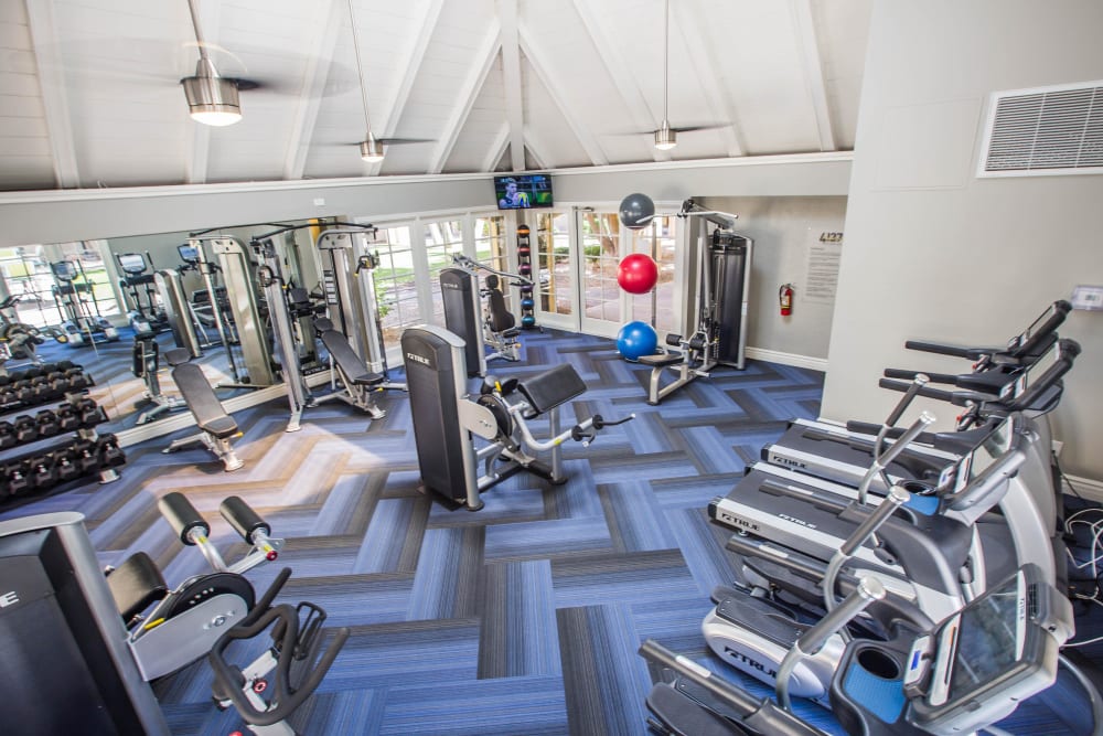 Fitness center at 4127 Arcadia in Phoenix, Arizona