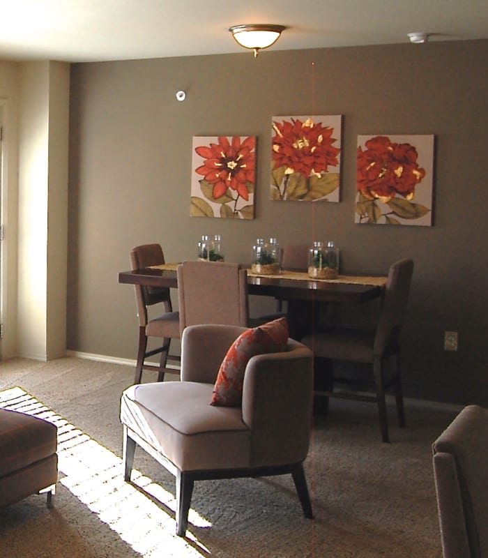 Dining room at Park at Coulter in Amarillo, Texas