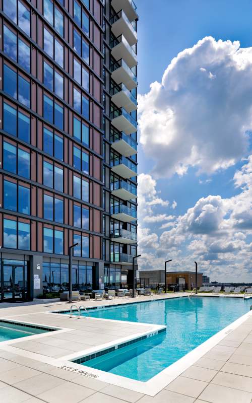 View amenities at The Novus Apartments in Durham, North Carolina