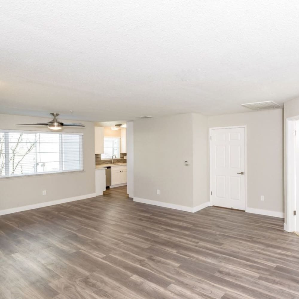 Open floor plan at Capri Creek Apartments in Petaluma, California