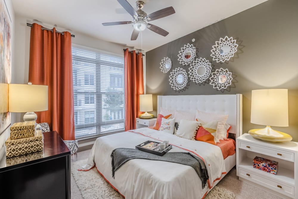 Spacious bedroom at Anthem Cityline in Richardson, Texas