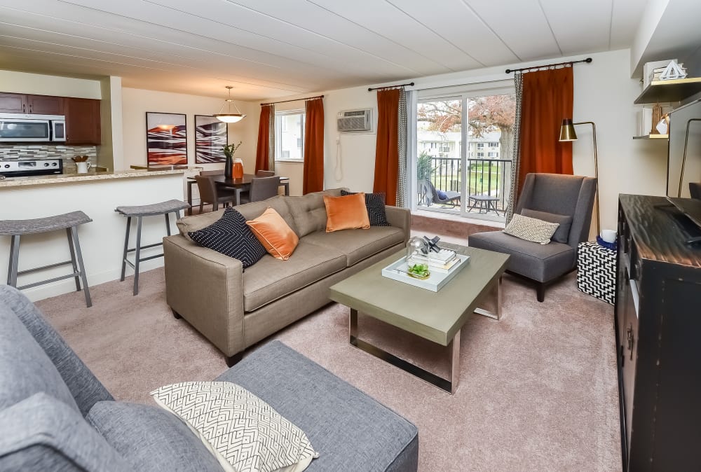 Model home at Stonegate at Devon Apartments in Devon, Pennsylvania