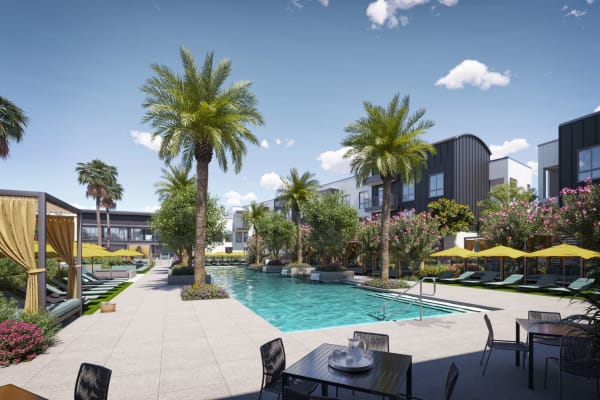 Pool at Hangar 44 in Phoenix, Arizona