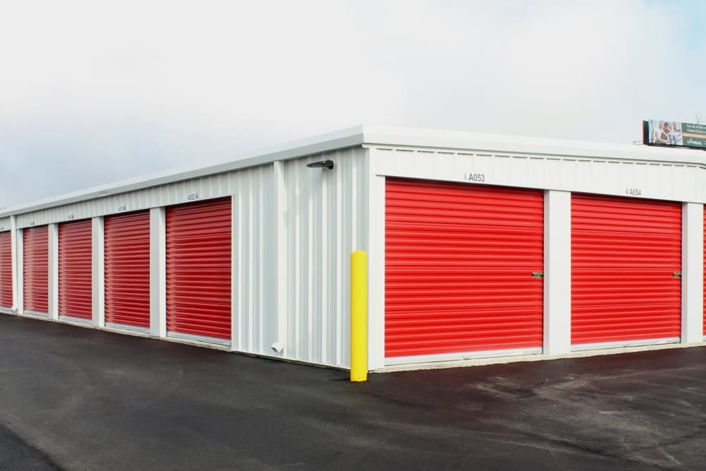 Building A units at A Shur-Lock Wildcat Storage in Union, Missouri. 