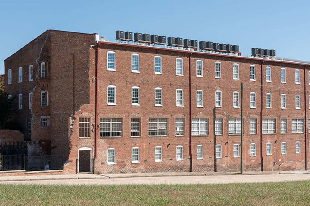 Apartment's exterior view at High Street Lofts in Petersburg, Virginia
