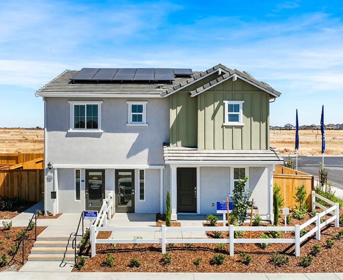 Brand new homes at Isles in Roseville, California