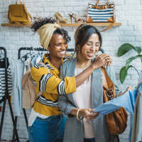 Women shopping near Barcelo Apartment Homes in San Antonio, Texas