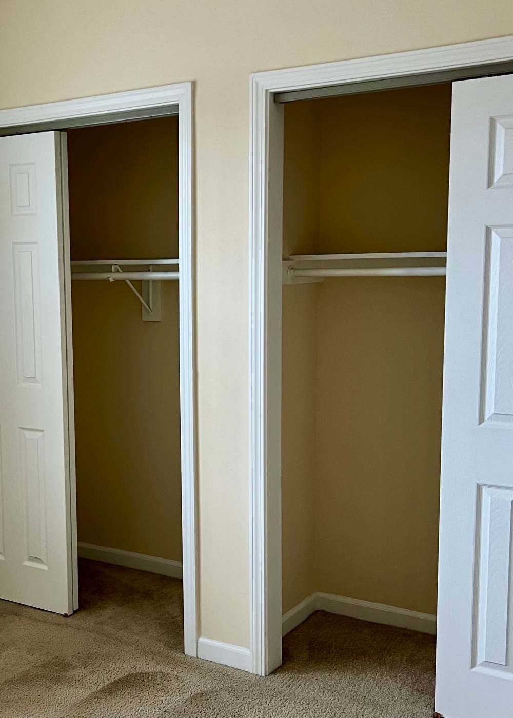 Spacious closets at The Enclave Apartments in Columbus, Indiana