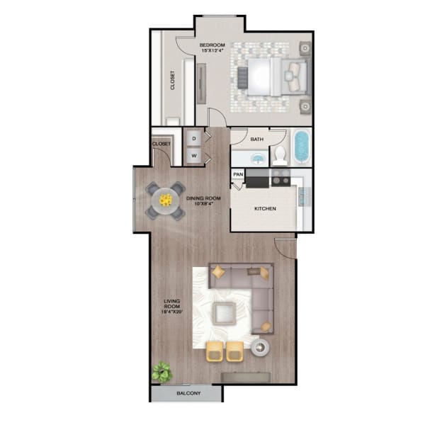 Woodland floor plan brochure at Latitude 2976 in Houston, Texas