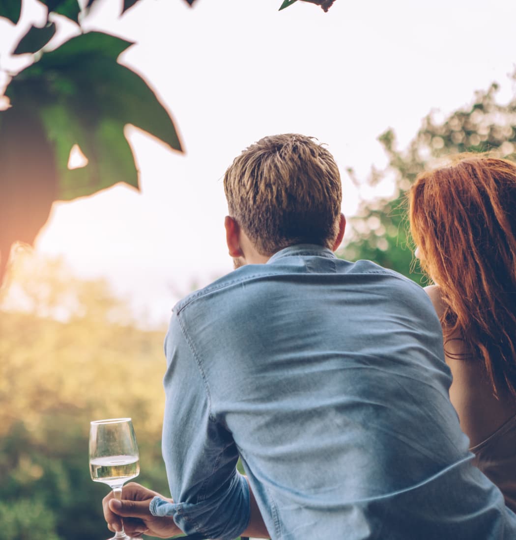 Couple enjoying the outdoors near Alta Brighton Park