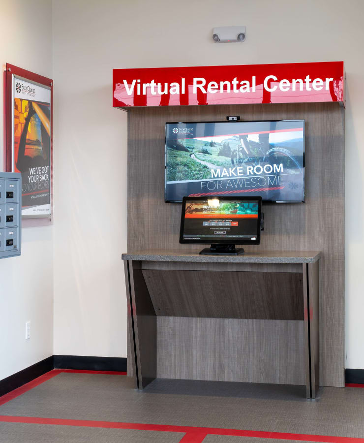 24/7 virtual rental center at StorQuest Express Self Service Storage in Sonora, California