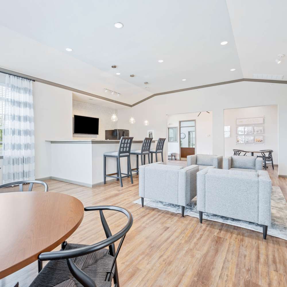 Clubhouse common area at Celtic Crossing in St. Peters, Missouri