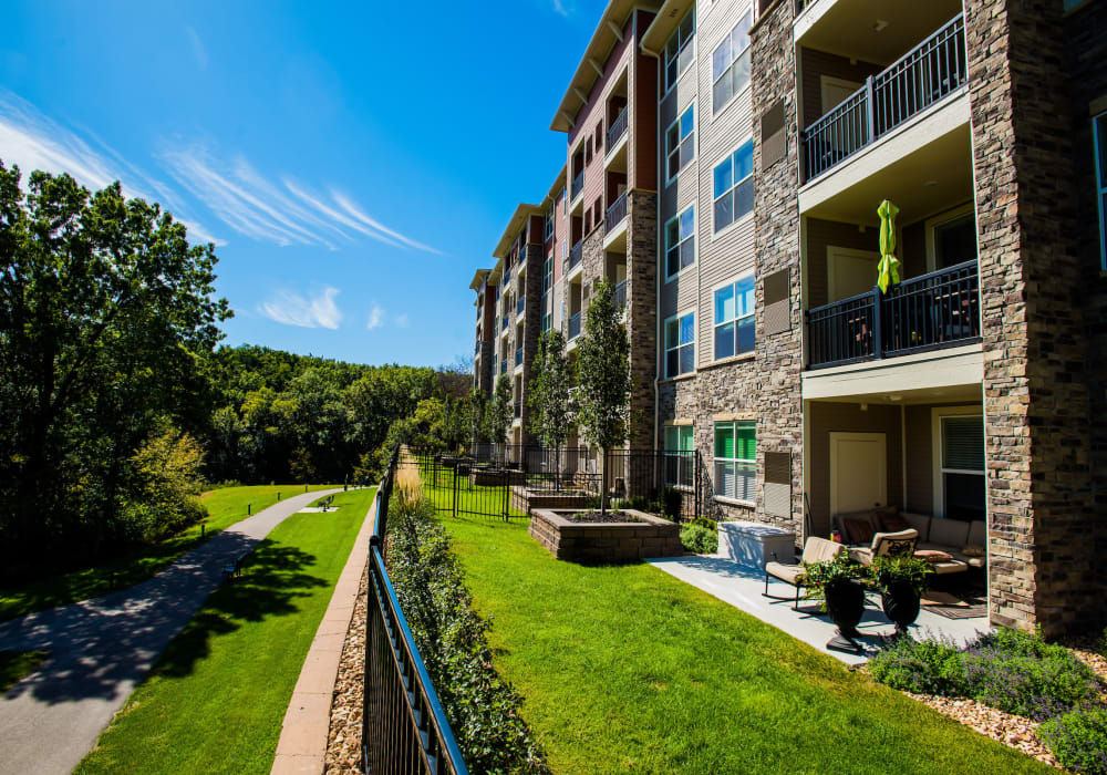 Private balcony or patios available at Altitude 970 in Kansas City, Missouri.
