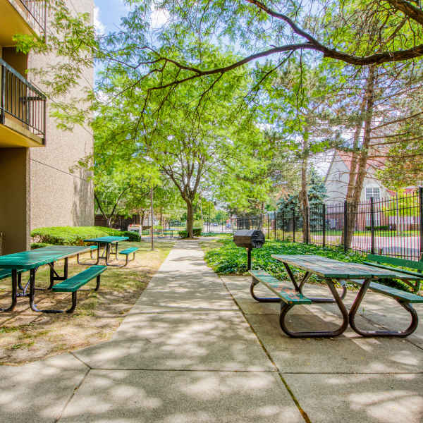 Village Center offers a wide variety of amenities in Detroit, Michigan