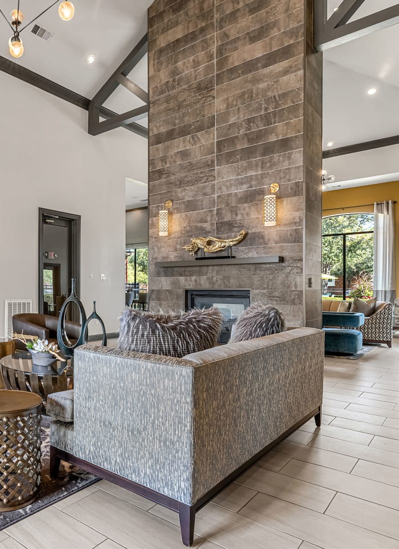 Modern and luxurious clubhouse at Marquis at Stonebriar in Frisco, Texas