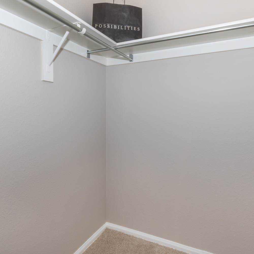 Walk-in closet at The Dakota at Governors Ranch in Littleton,Colorado