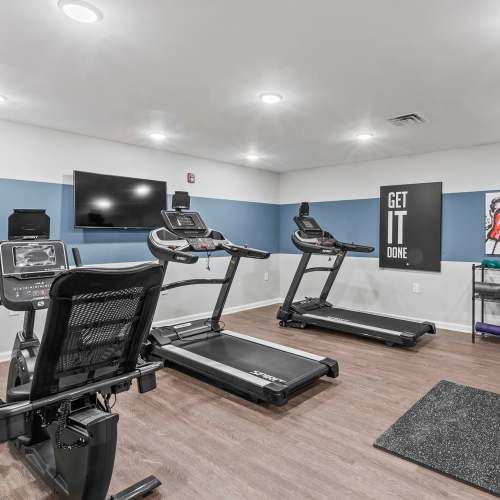Gym at Stanton Park Apartments in Atlanta, Georgia