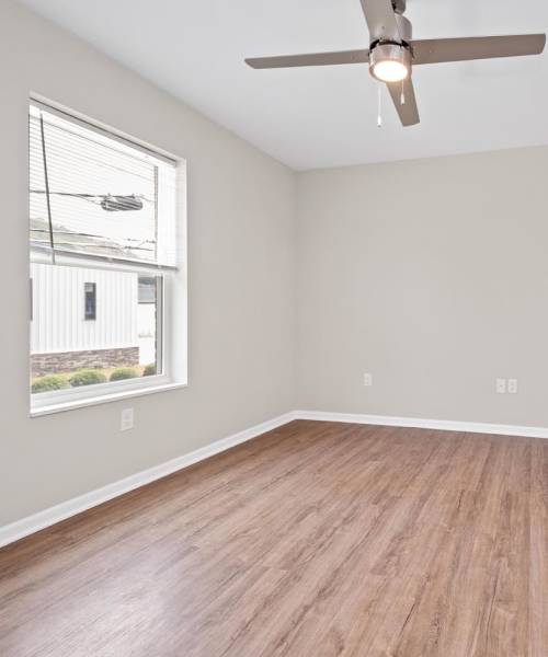 Unfurnished room with window at Stockton Greene in Charleston, West Virginia