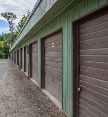 A variety of units available at Bainbridge North Storage in Bainbridge Island, Washington.