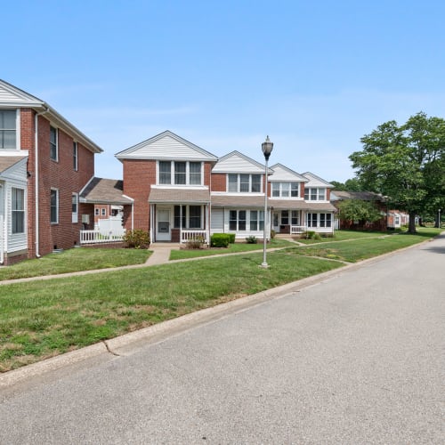 Exterior view of homes at Carpenter Park in Patuxent River, Maryland