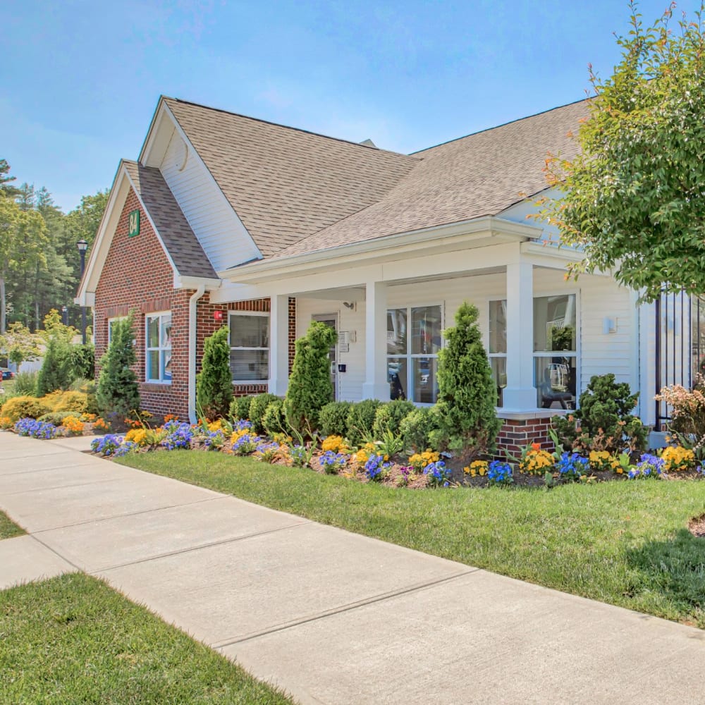 Leasing office at Reynolds Farm, North Kingstown, Rhode Island