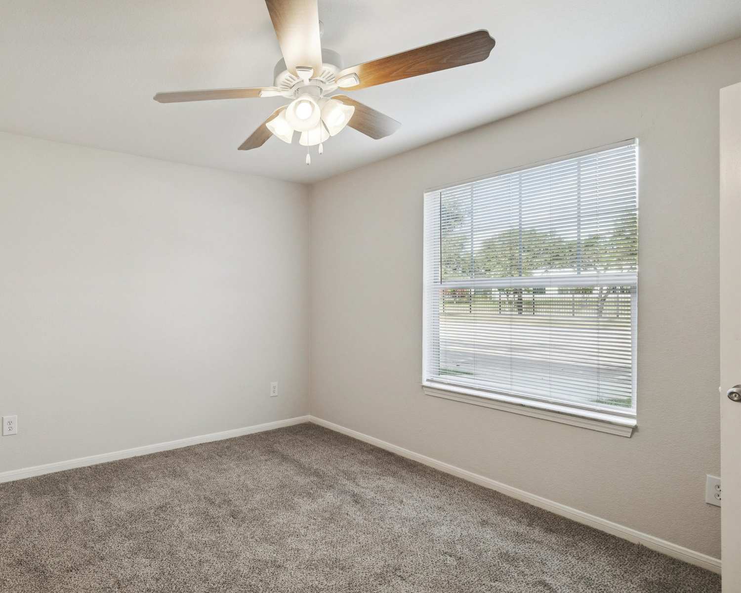 A bedroom at Kimberly Pointe in Houston,Texas