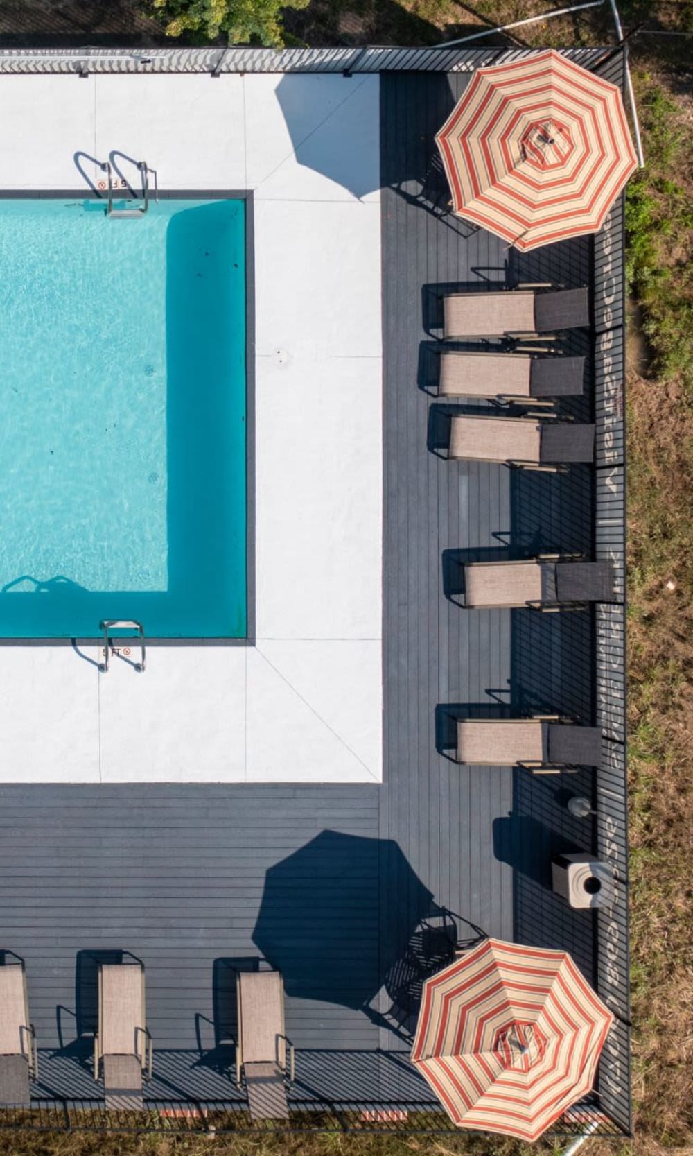 Luxurious swimming pool at Sage Creek Apartments in Augusta, Georgia