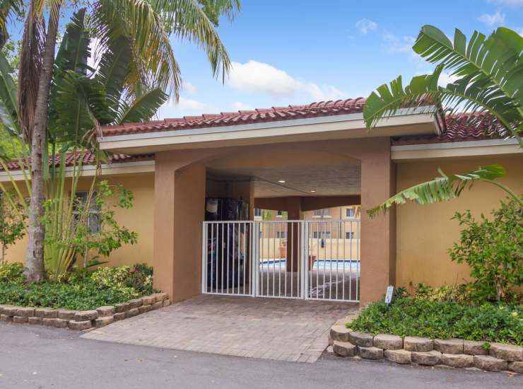 Property Entrance Fairway View in Hialeah, Florida