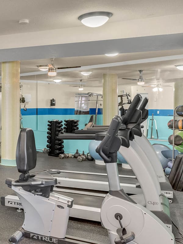 State-of-the-Art Fitness Center at Waters Pointe in South Pasadena, Florida