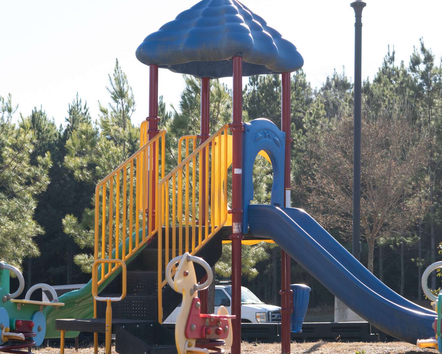 Kids playground near Hardin Terrace in Jefferson, Georgia