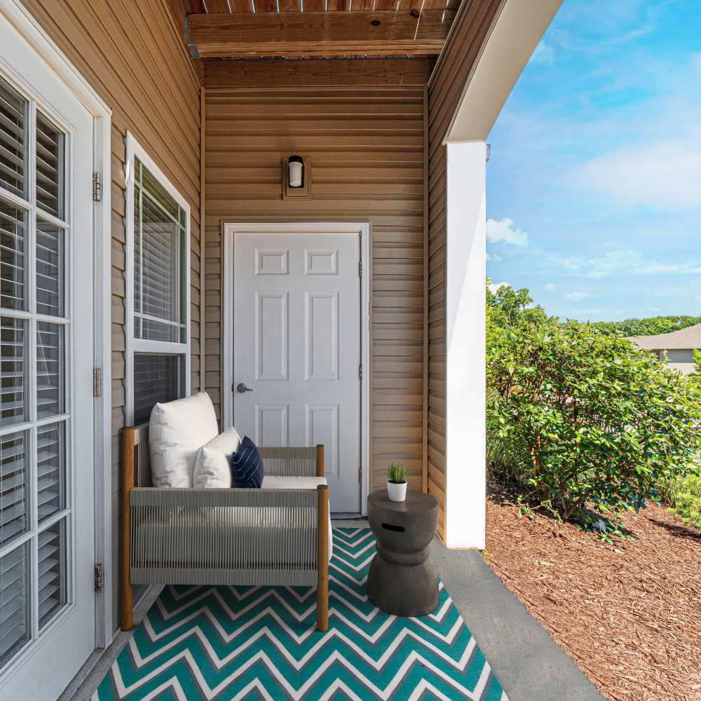 Open Patio at Boulder Springs of Columbia in Columbia, Missouri