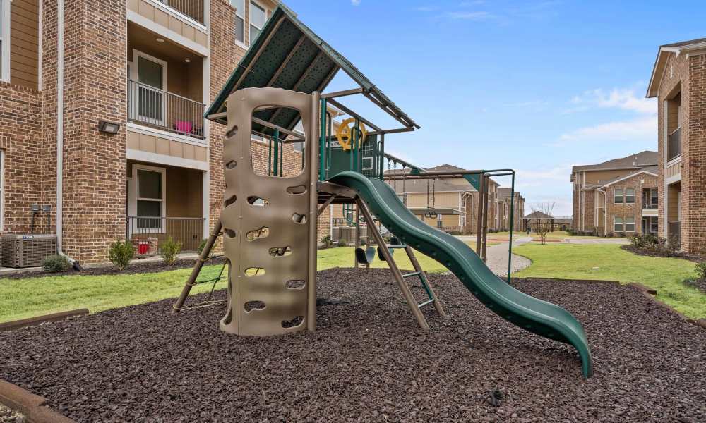 Community playground at Cedar Springs in Corsicana, Texas