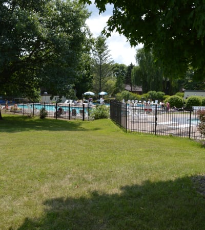 Poolside at Riverton Knolls in West Henrietta, NY