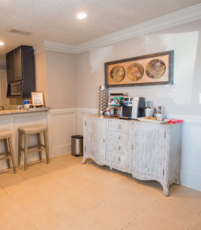 Spacious dining area at Cedar Glade Apartments in Tulsa, Oklahoma