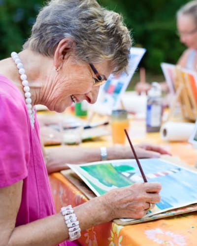 Artistic expression at Keystone Villa at Ephrata.