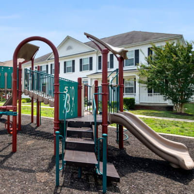 A playground for children at Lovell Cove in Patuxent River, Maryland