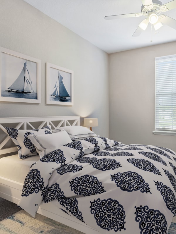 Rendering of bedroom at Lantower Asturia in Odessa, Florida