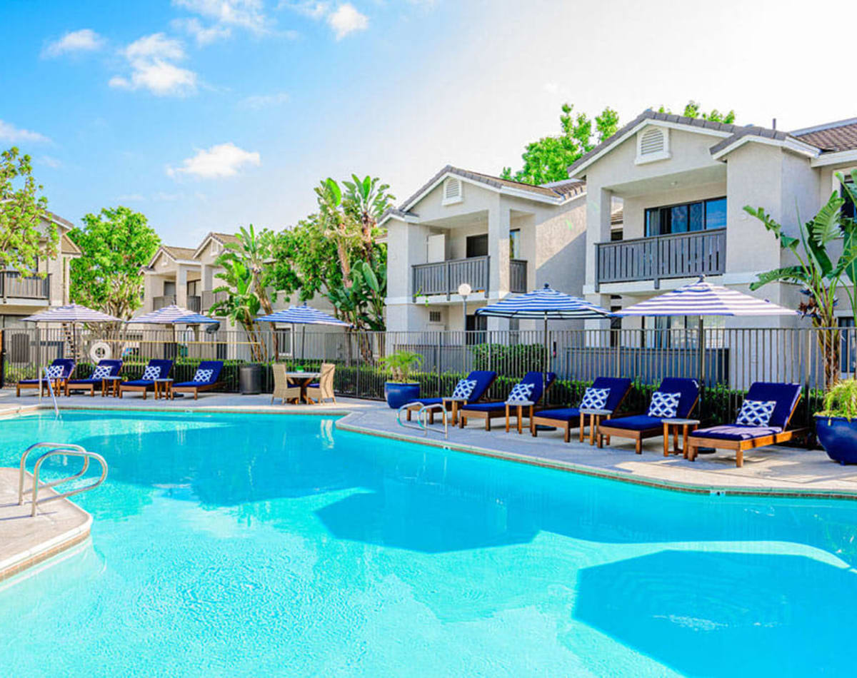 Apartments at The Galleria in Fountain Valley, California