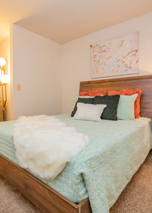 Floor plans at Raintree Apartments in Wichita, Kansas