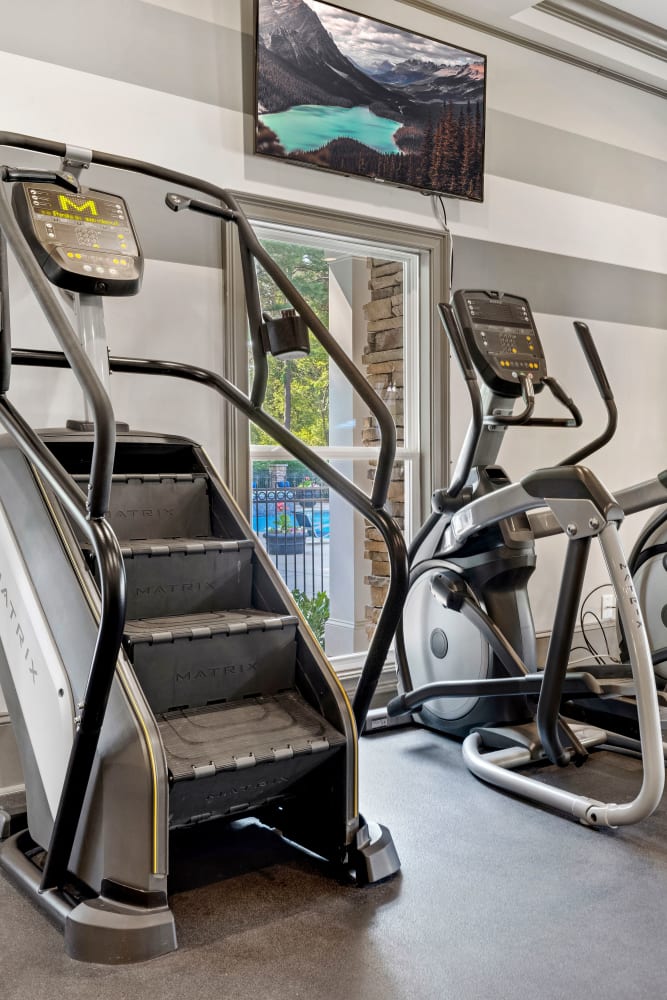 Fitness equipment at Westpark Club in Athens, Georgia