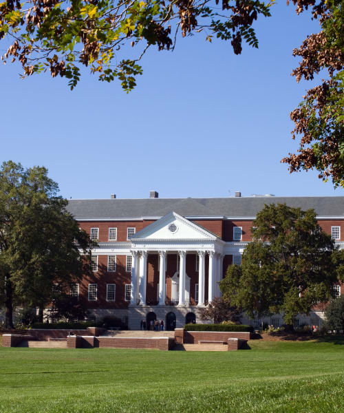 The Johns Hopkins Hospital near Vintage Gardens in Baltimore