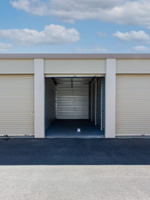 Convenient drive-up storage unit at Nova Storage in Palmdale, California