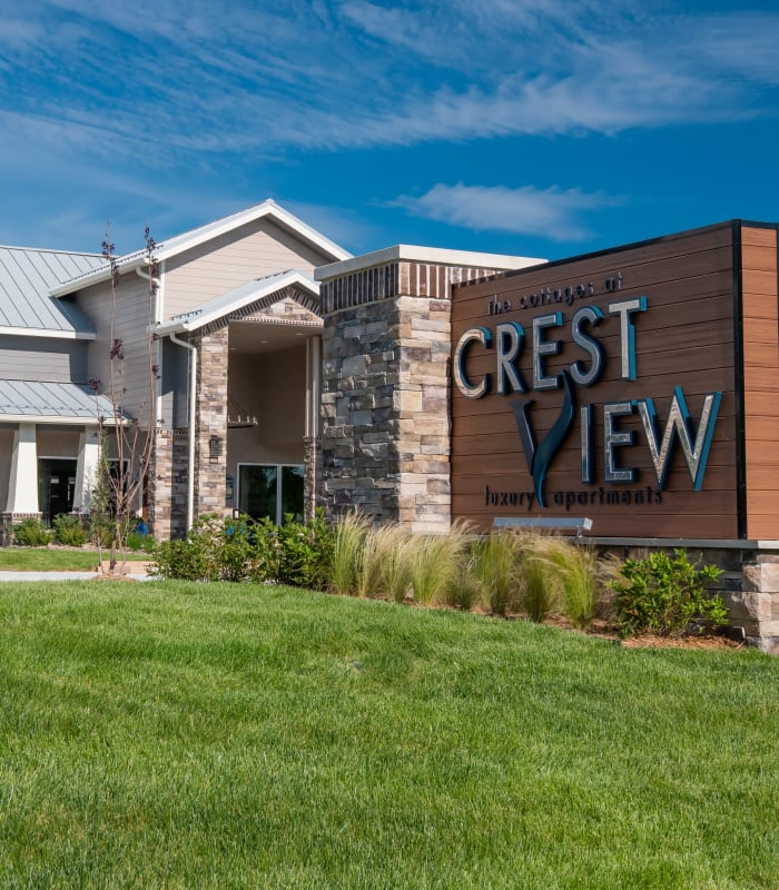 Exterior of Cottages at Crestview in Wichita, Kansas