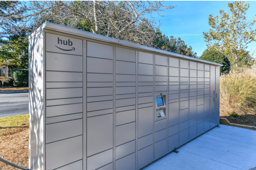  Amazon HUB package receiving service at Walden Creek in Greenville, South Carolina