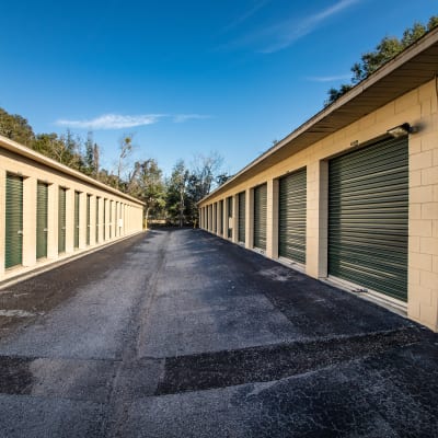 Storage view at Neighborhood Storage in Ocala, FL