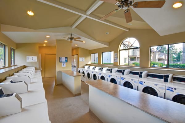 Laundry facility at Oro Vista Villas in San Diego, California
