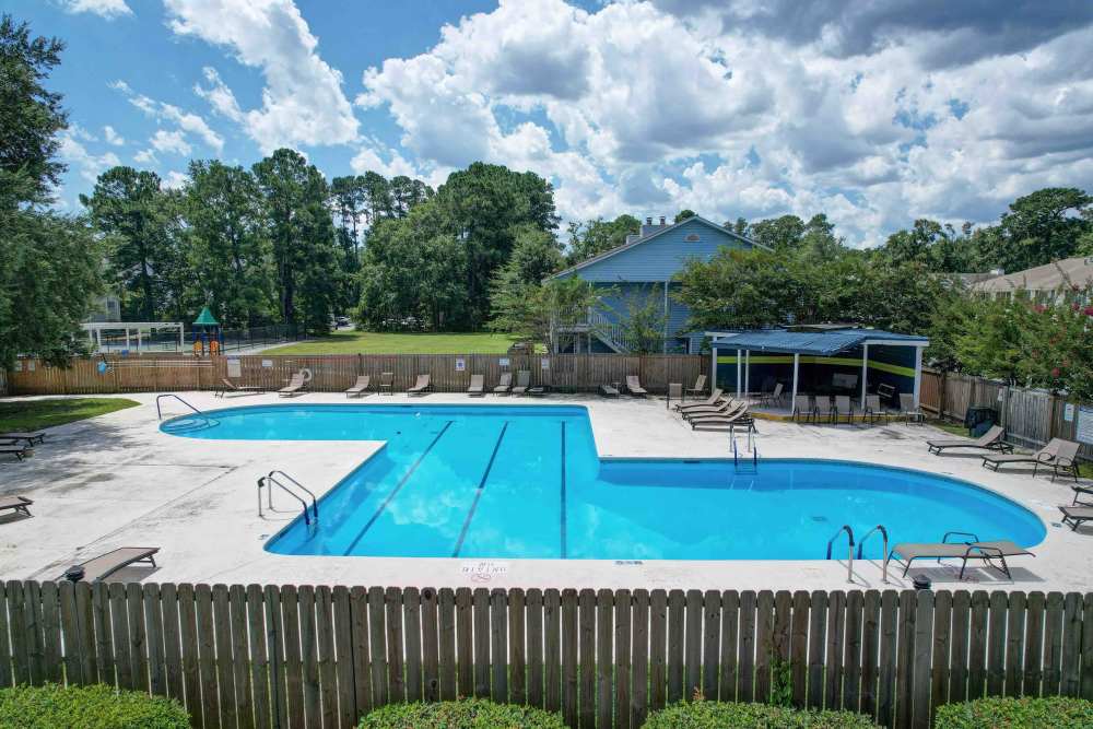 Upscale apartments at The George Apartment Homes in Savannah,Georgia