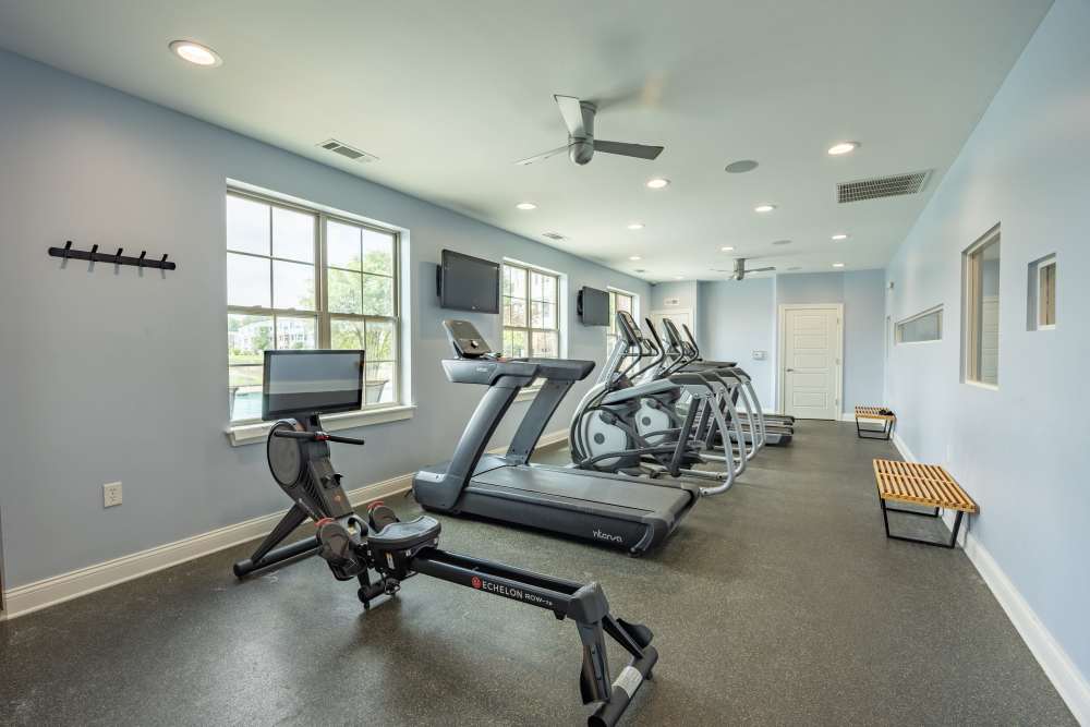 Cardio Room at Solana at the Crossing in Indianapolis, Indiana