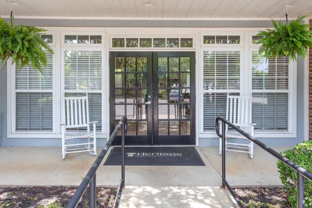 Exterior of building at Heritage in Hillsborough, North Carolina