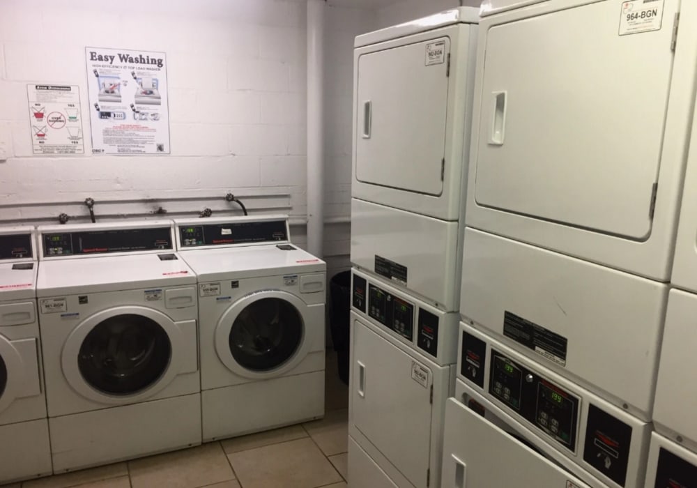 Laundry facility at Granada Gardens Apartments in Warrensville Heights, Ohio